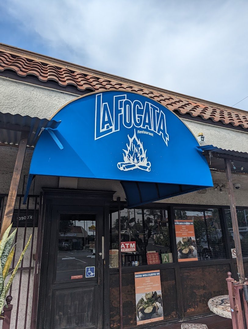 Front view of La Fogata Restaurant.